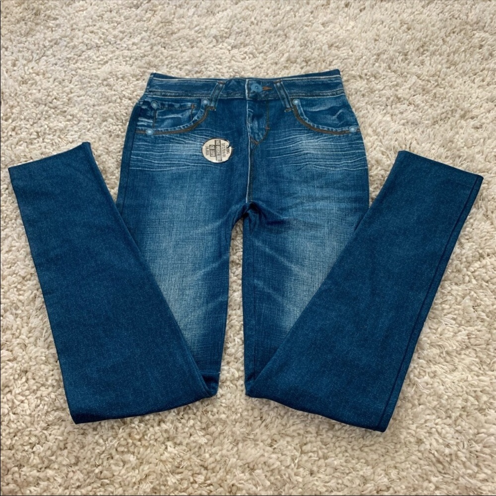 NEW Mock Jean, Legging